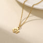 Engaving Name Pet Paw Necklace QD-N8629
