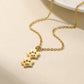 Engaving Name Pet Paw Necklace QD-N8629