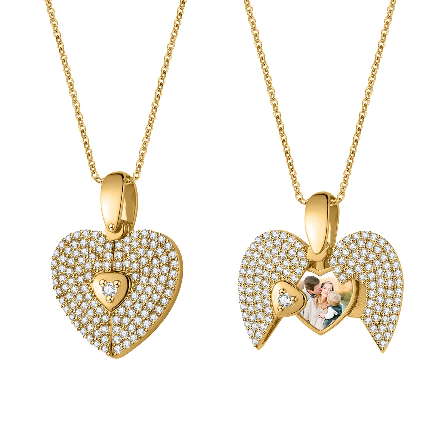 Collier de fleurs de soleil personnalisé QN851