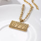 Large Bar Name Necklace CSN3230