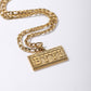 Large Bar Name Necklace CSN3230