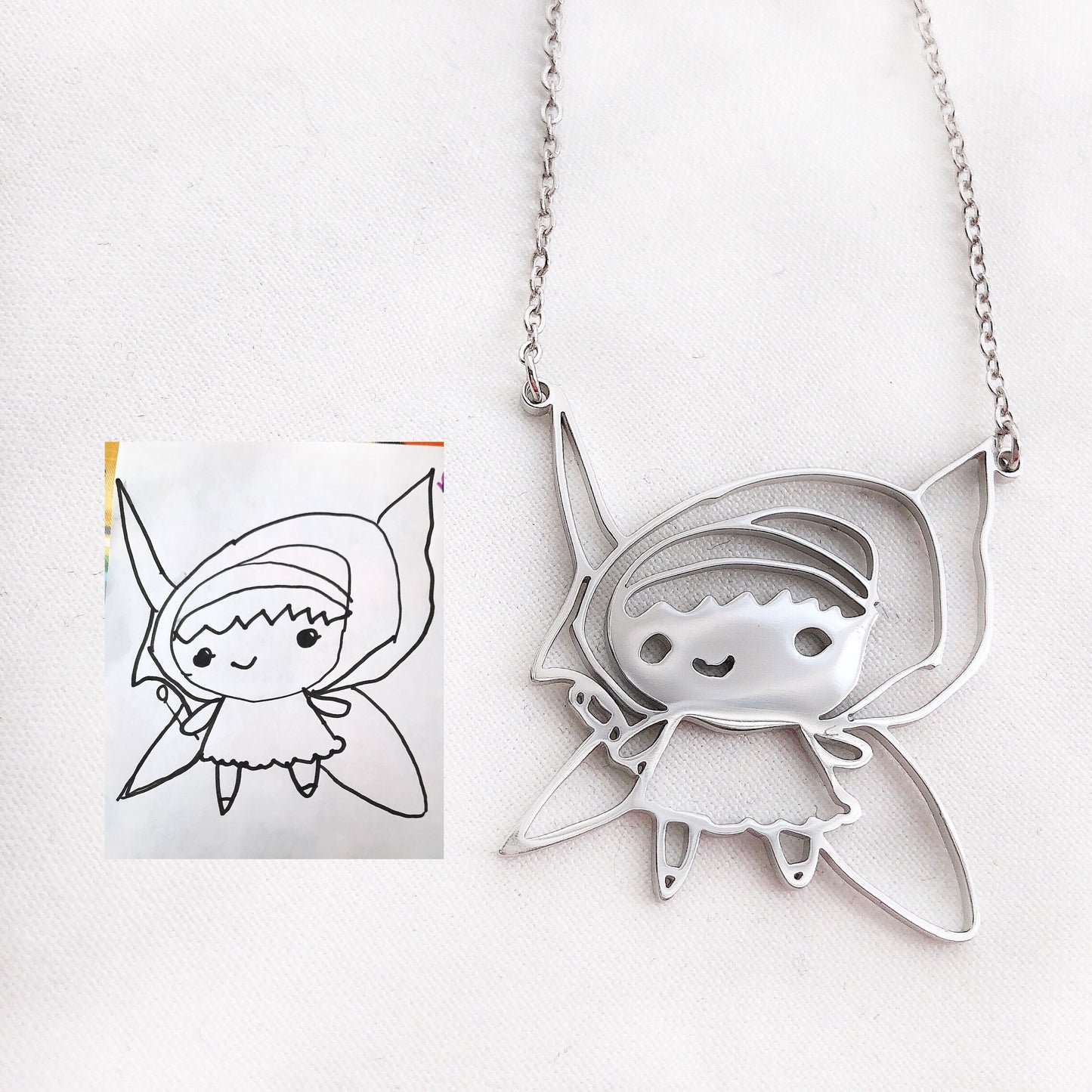 Custom Kids Doodle Necklace MN2026