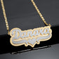 Customized Double Name Necklace QN382