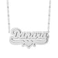 Customized Double Name Necklace QN382