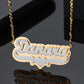 Customized Double Name Necklace QN382