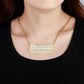 Customized Double Name Necklace QN382