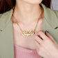 Customized Double Name Necklace QN368