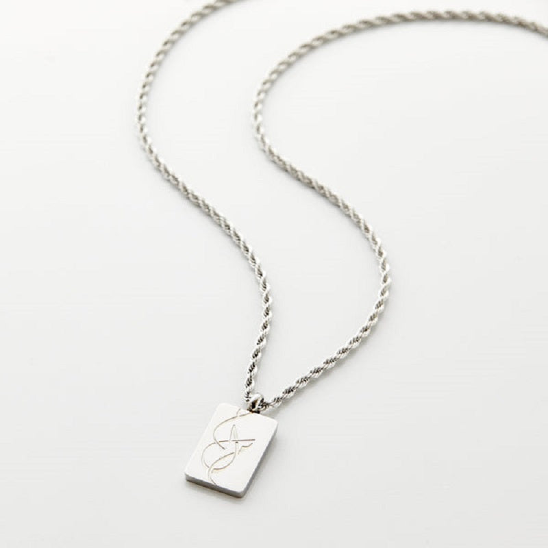 Calligraphy Arabic Rectangle Pendant MN2013