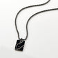 Calligraphy Arabic Rectangle Pendant MN2012