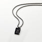 Calligraphy Arabic Rectangle Pendant MN2014