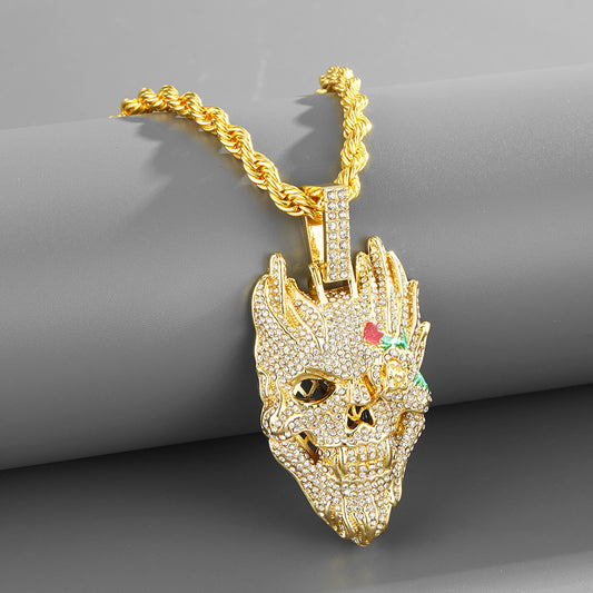 Herren Hip Hop Bling Bling Iced Out Tenniskette