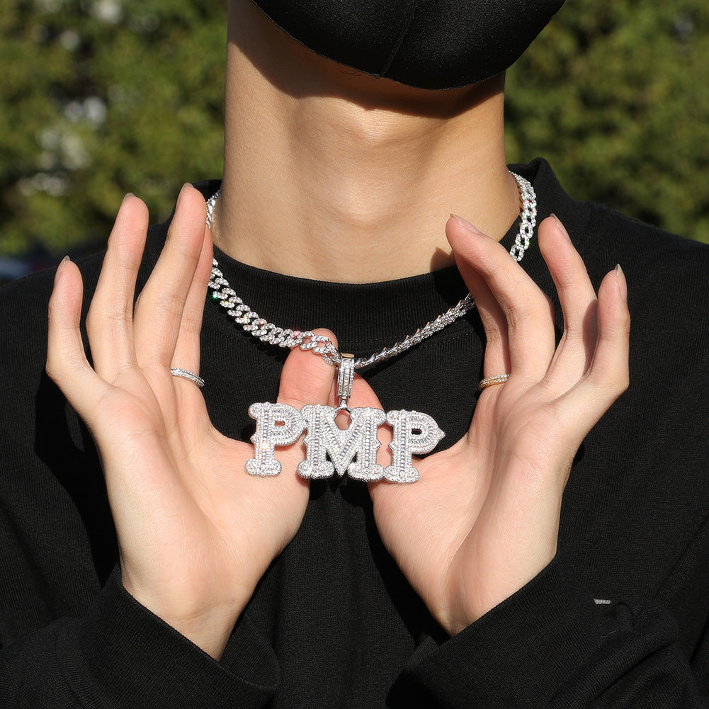 Custom Name Hip Hop Necklace CS-N8523