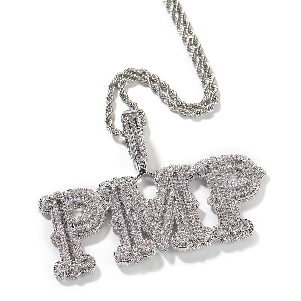 Custom Name Hip Hop Necklace CS-N8523