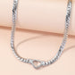 Heart Titanium Steel Necklace CS-N8533
