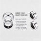 Custom Diamond Name Ring Cover – Personalized Smart Ring Protector for Oura Ring 5 & 4-SSR3839