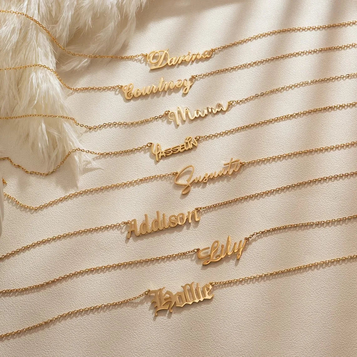 Custom Name Necklace QN008