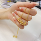 Custom Arabic Name Necklace with Diamond QZN3003