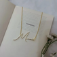 Personalized Signature Dainty Diamond Name Necklace - QN0712