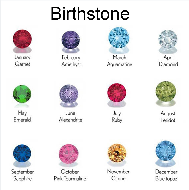 Personalized Heart Necklace With Birthstone For Women-QZN3505