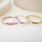 Round Engraved Name Rings SDR860