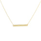 Exquisite Bar Necklace CS-N8573