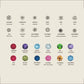 Birth Flower Bracelet with Birthstone QN-B8790