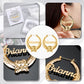 Little Bear Name Hoop Earring QE490