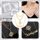3 Layers Angel Eyes Name Necklace QN555