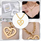 Heart Initial Letter Pendant SN582