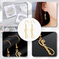 Infinity Drop Name Earring QE492-F15