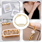 Pearl Chain Name Bracelets QB515