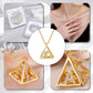 Egyptian Pyramid letter Pendant QN517