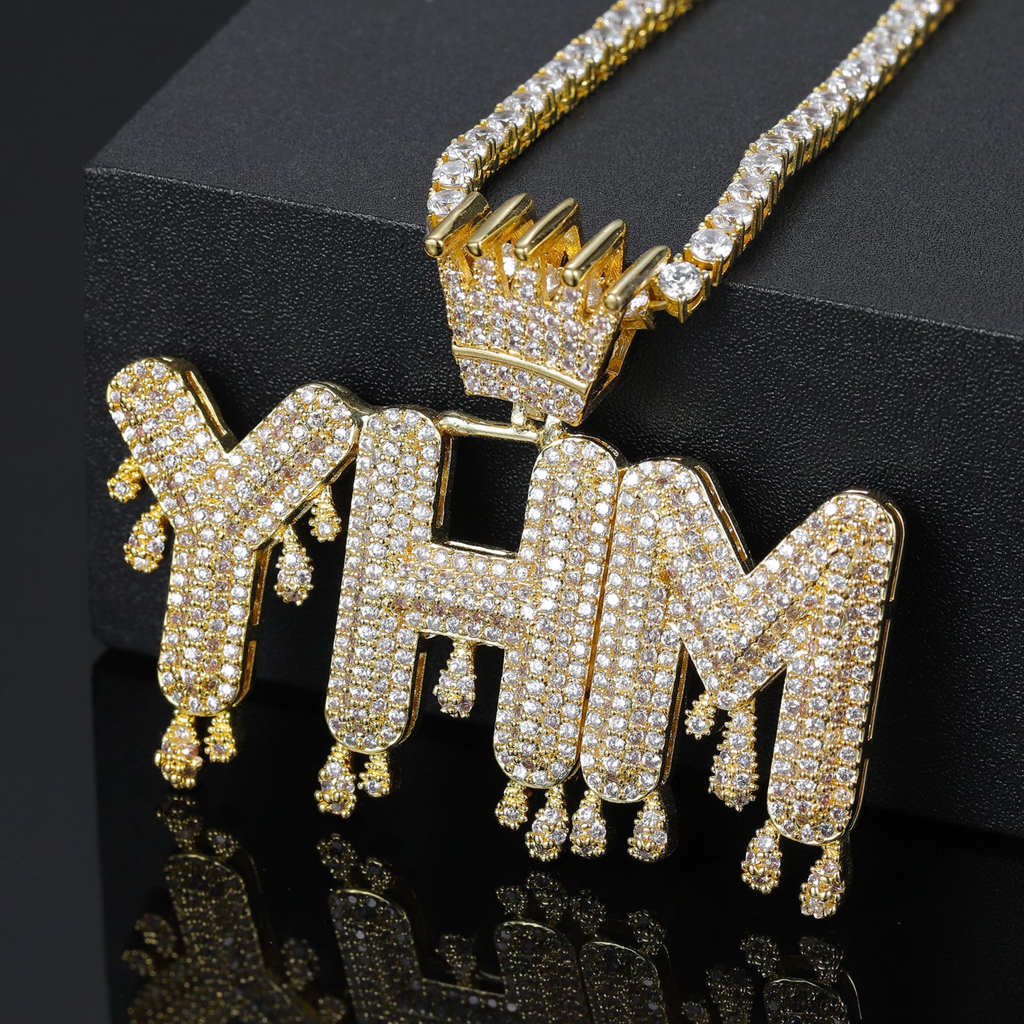 Zirkoon Hip Hop Schmuck QN20963 