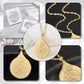 Islamic Calligraphy Drop-Shaped Necklace SN254