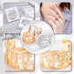 Hollow Letter Ring Any Languages QR284