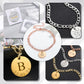 Engrave Date Necklace Custom Letter DA194