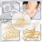 Map Necklace Calligraphy Arabic SN264-2