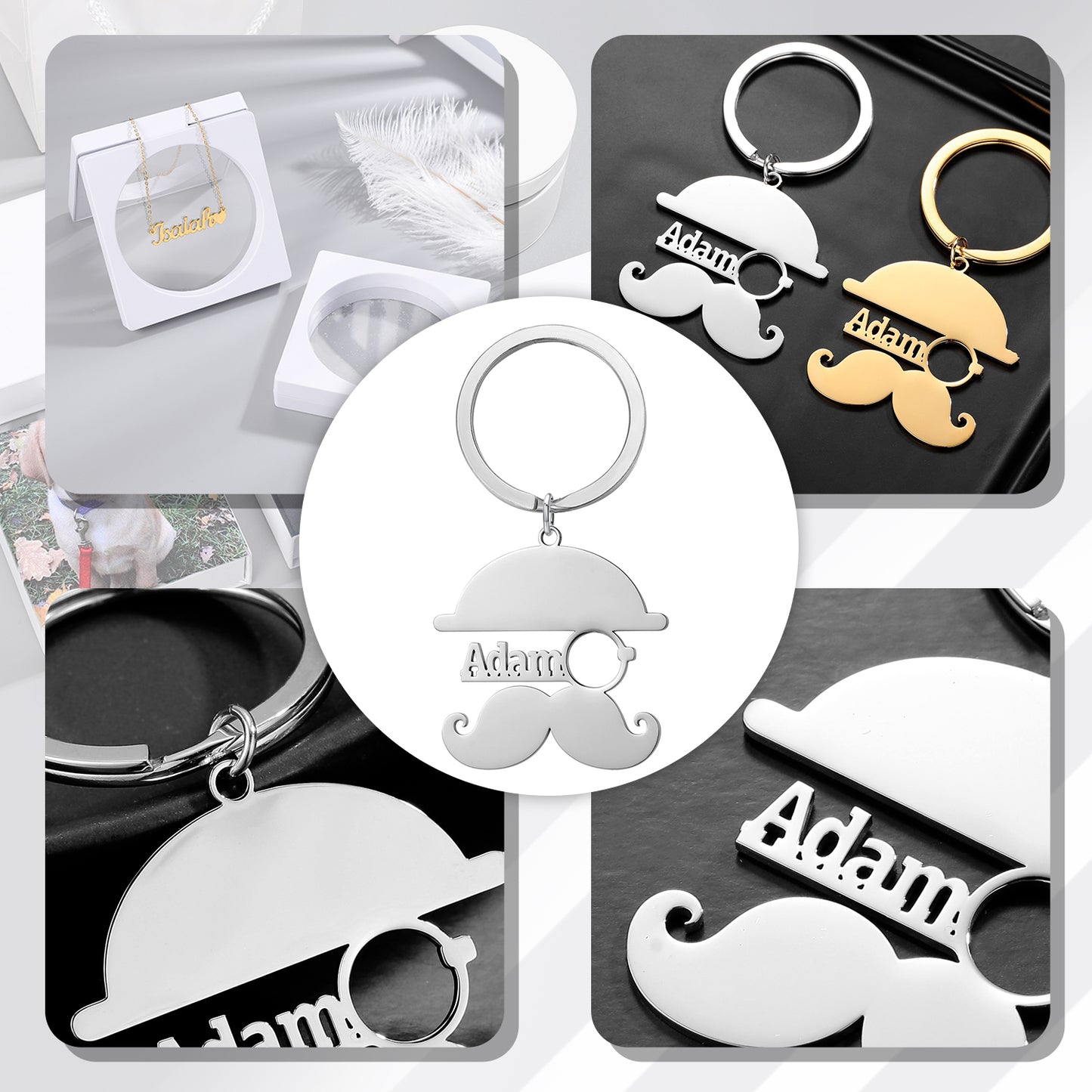 Personalized Name Key Chain  QK308