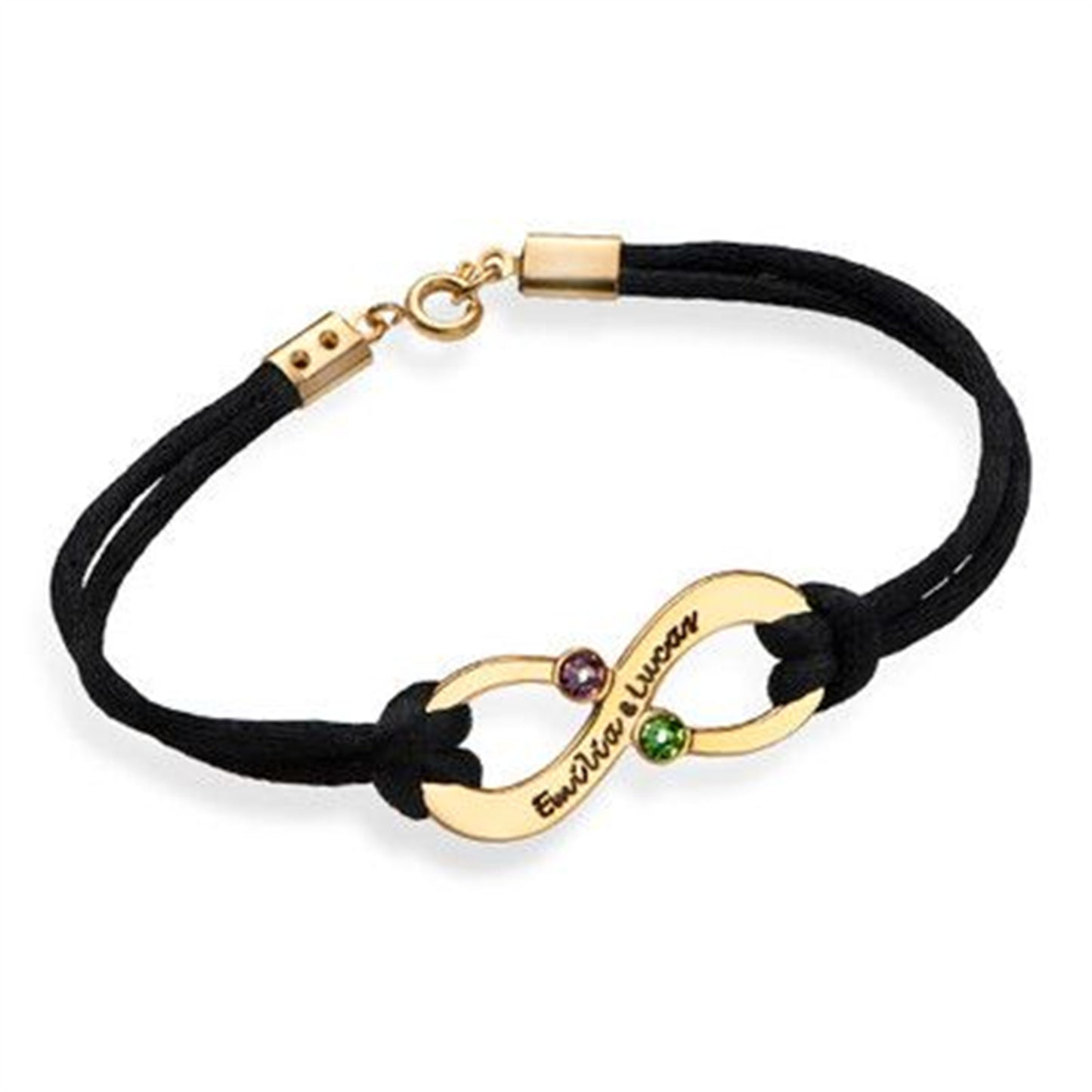 Customized leather cord bracelet MB2192