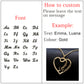 Double Heart Name Custom Necklaces QN360