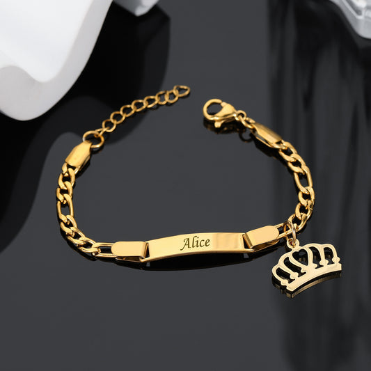 Kronen-Baby-Armband QB782