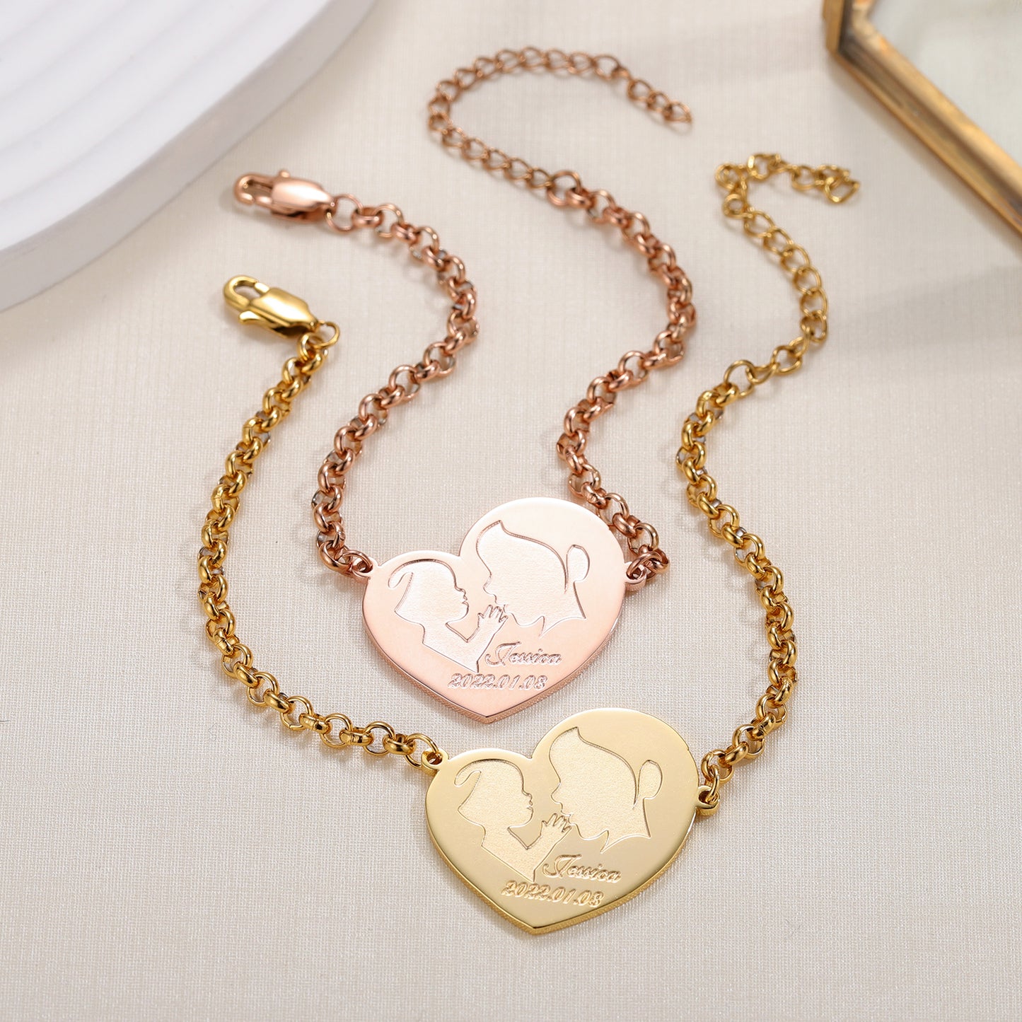 Mom Bracelet With Kids Name QB694