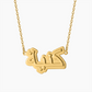 Arabic Magnetic Name Necklace QN819