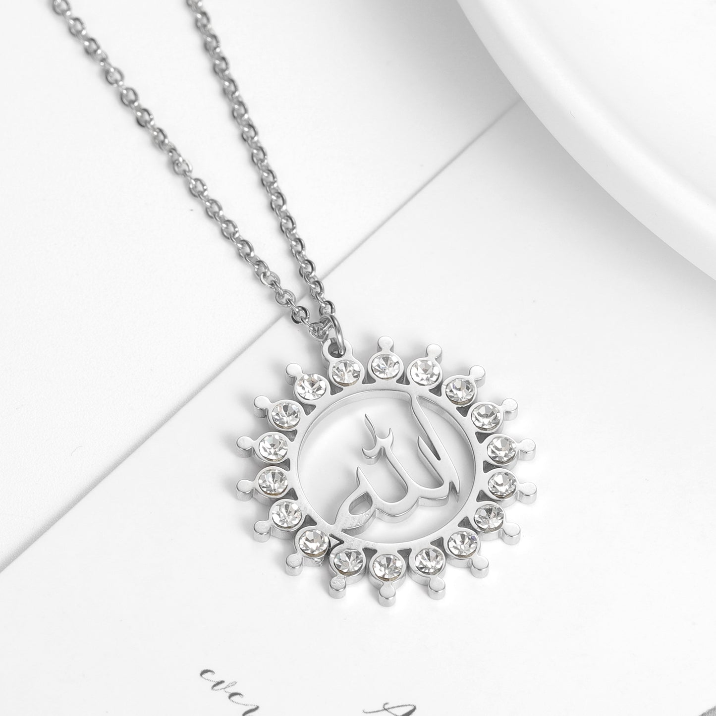Gold Allah Pendant Necklaces QN201032