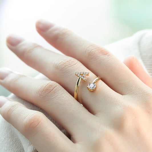 A-Z Initials Letter Ring QR187