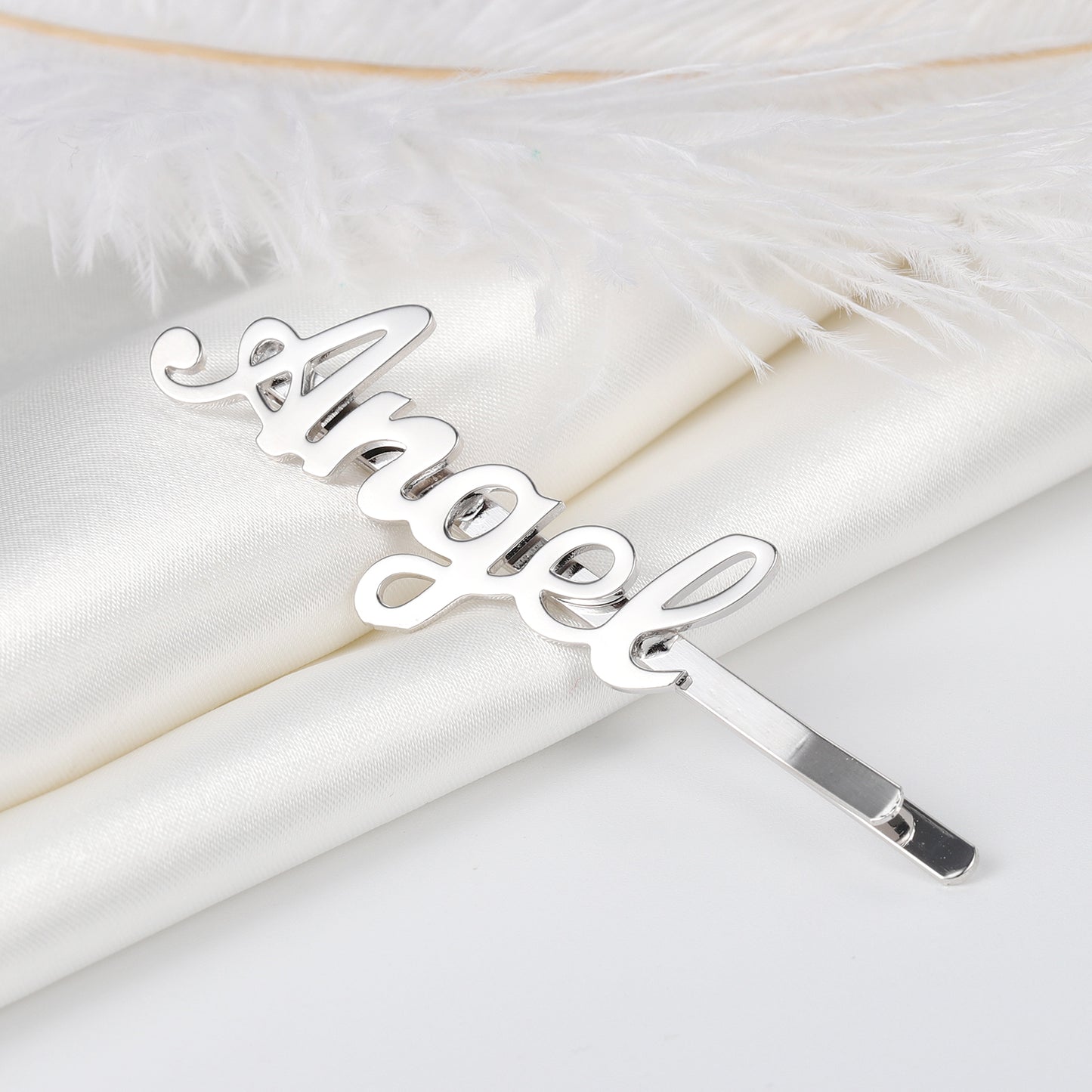 Angel Custom Name Hair Clip QH21101