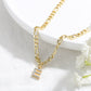 Tiny A-Z Initial Letter Anklets QA224-DZ