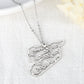 Map Necklace Calligraphy Arabic SN264-2