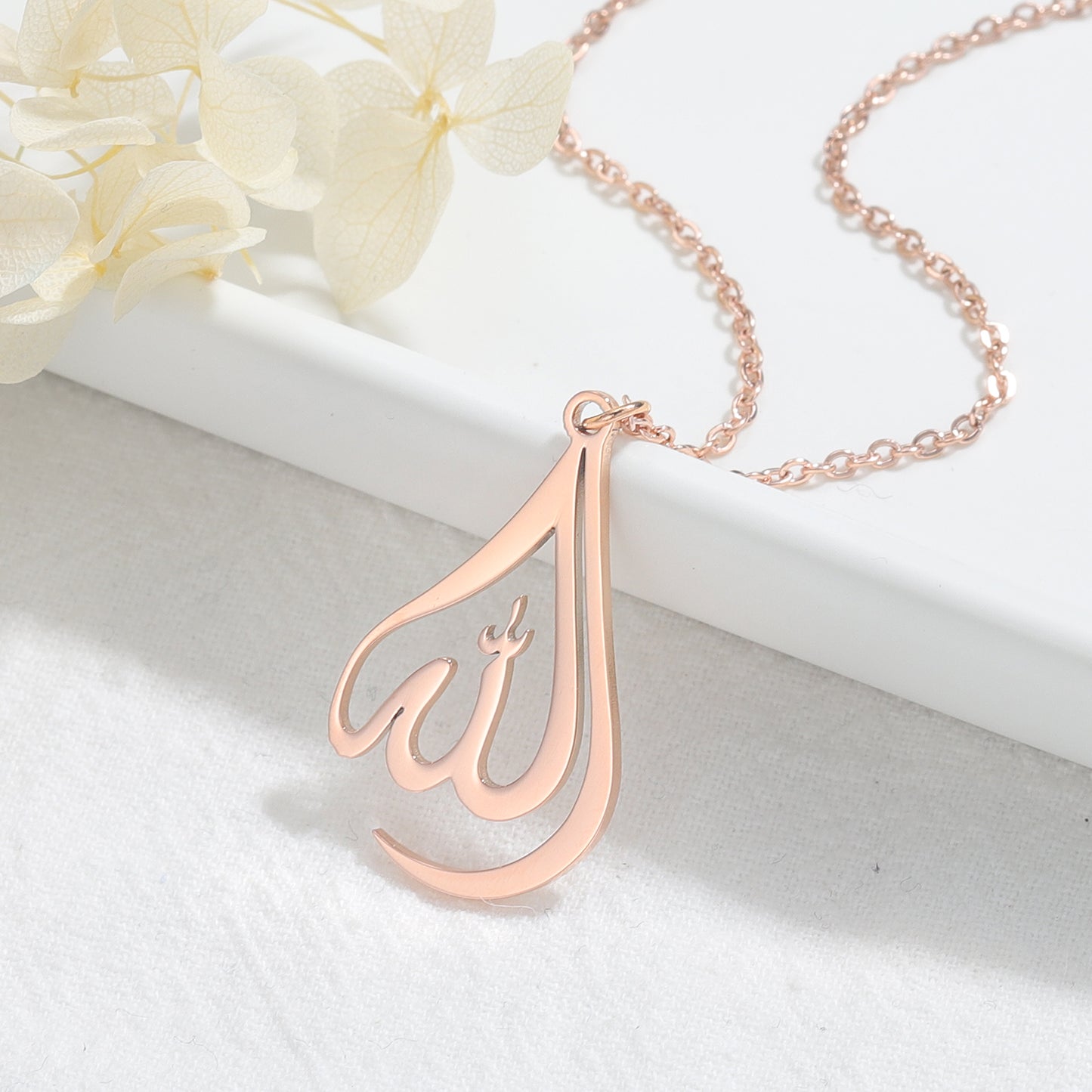 Arabic Allah Calligraphy Necklace QN265-1