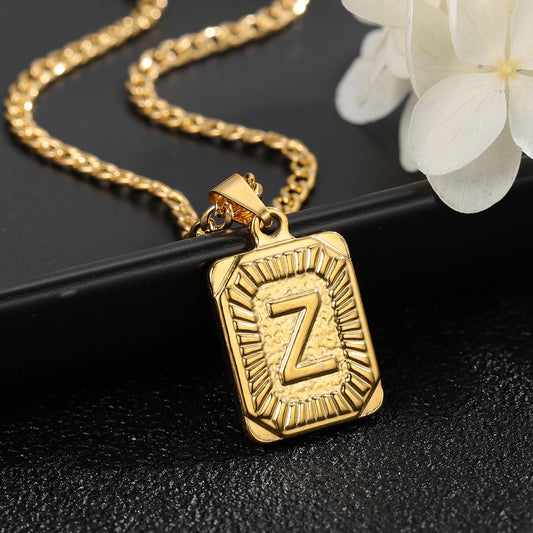 Letters Necklace Hip Hop Jewelry SN258